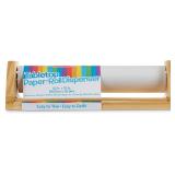 Melissa & Doug Wooden Tabletop Paper Roll Dispense