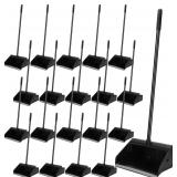 Leumoi 20 Pcs Dust Pans with Long Handle Set 36.6