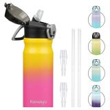 konokyo Insulated Water Bottle 18oz-Rainbow
