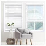 DEZ FURNISHINGS Cordless 2' Signature Faux Wood Bl