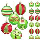 12 Pcs Christmas Ball Ornaments, 2.4 Inch Christma