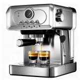 Espresso machine 20 Bar, Espresso Maker with Power