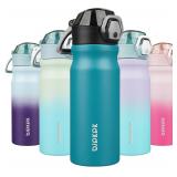 BJPKPK 18oz Insulated Water Bottle with Straw Stai