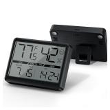 Deeyaple Room Thermometer Indoor, New Upgrade Batt