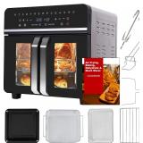 24Qt Large Air Fryer Toaster Oven Combo - French D