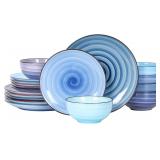 Selamica Ceramic Dinnerware Sets for 6, 18 Pieces