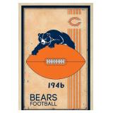 NFL Chicago Bears - Retro Logo 14 Wall Poster, 22.