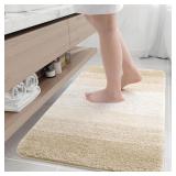 Arotive Microfiber Bathroom Rugs, Shaggy Soft and
