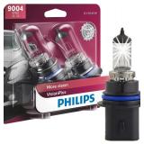 Philips 9004 VisionPlus Upgrade Headlight Bulb wit