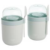 Tasty 2Pack Snack Cup Aqua
