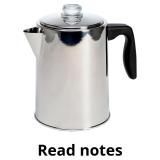 Primula Stovetop Coffee Percolator, Premium Stainl