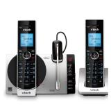 2-Handset and 1-Cordless Headset Expandable Cordle
