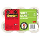 Scotch Sure Start Packaging Tape, 1.88 Inches x 90