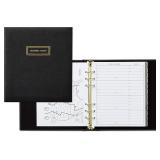 Hallmark Refillable Address Book (Charcoal)
