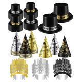 Wenqik 150 Pcs 2025 New Year's Eve Party Supplies