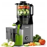 VENNEX Cold Press Juicer with 5.7' Extra Large Fee