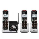 AT&T BL102-3 DECT 6.0 Wall Mount 3 Handsets Cordle