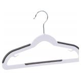 Amazon Basics Plastic Kids Clothes Hangers, Non-Sl