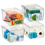 ClearSpace Plastic Storage Bins with Lids X-Large