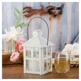 Extra Large White Lantern Vintage Theme Rustic Wed