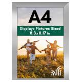 Americanflat A4 Picture Frame with Shatter-Resista