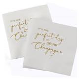 Hortense B. Hewitt Paper Wedding Napkins 50-Count,