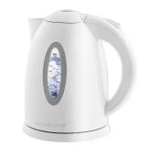 OVENTE 7-Cup BPA-Free White Electric Kettle with A