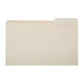 Amazon Basics Sturdy Manila File Folders, 1/3 Tabs