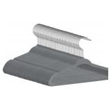 InfiniPower 50-Pack Kids Velvet Hangers, 11.5' Non