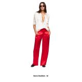 Steve Madden Red Satin Pants