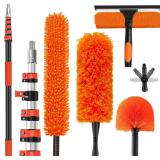 30FT High Reach Duster Cleaning Kit with 5-24 FT E