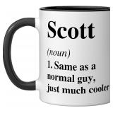 Scott Definition Name Cool Funny Personalized Birt