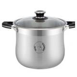 Vivicreate Stainless Steel Stock Pot, 22.5 Quart,