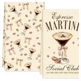 JarThenaAMCS Espresso Martini Kitchen Dish Towel 1