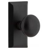 Ageless Iron Vale Plate Passage with Keep Knob in