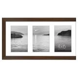Americanflat 4x6 Collage Picture Frame with Shatte