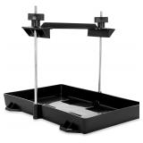 Camco 55394 Standard Battery Hold-Down Tray, Black