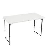 Amazon Basics 4 Foot Rectangular Folding Dining Ta