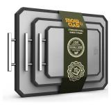 SNOWCLAD Stainless Steel Cutting Board,Double Side