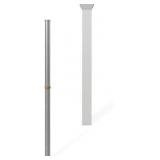 3.5ft Tall (1 Post) Fence Finishing Post for WamBa