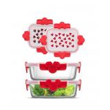 JoyJolt Disney Mickey Minnie Food Storage Containe