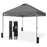 CROWN SHADES 10x10 Pop Up Canopy Tent - Patented C
