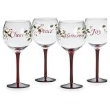 Pfaltzgraff Winterberry Harmony/Peace/Cheer/Joy Wi