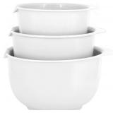 Glad Mixing Bowls with Pour Spout, Set of 3 | Nest