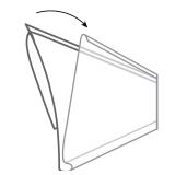 Shelf Label Strips, 10 Pack, Clear Label & Sign Ho