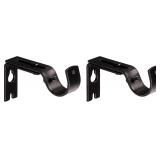 Amazon Basics Adjustable Curtain Rod Wall Bracket