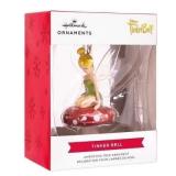 Disney Tinker Bell on Mushroom Hallmark Ornament