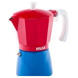 IMUSA Stovetop Espresso Maker 6 Cup   Cast Aluminu