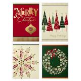 Image Arts Christmas Boxed Cards Assortment, Elega