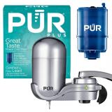 PUR Plus Vertical Faucet Mount Water Filtration Sy